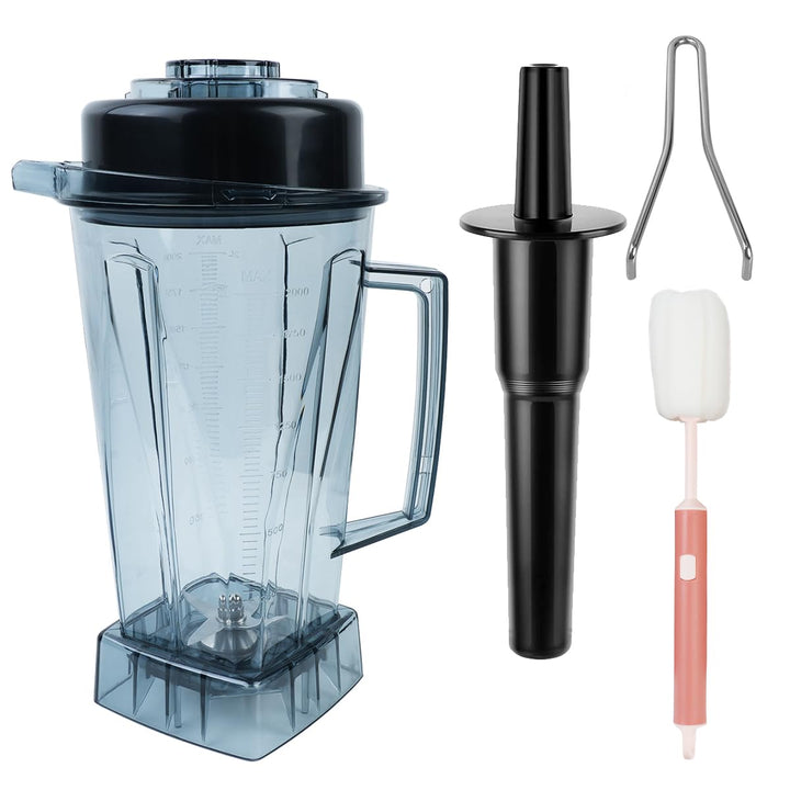 2000 ML Ersatzbehälter Behälter Geeignet für Vitamix Mixer-Krug und Tamper, Mixer Zubehör, Ersatz fü