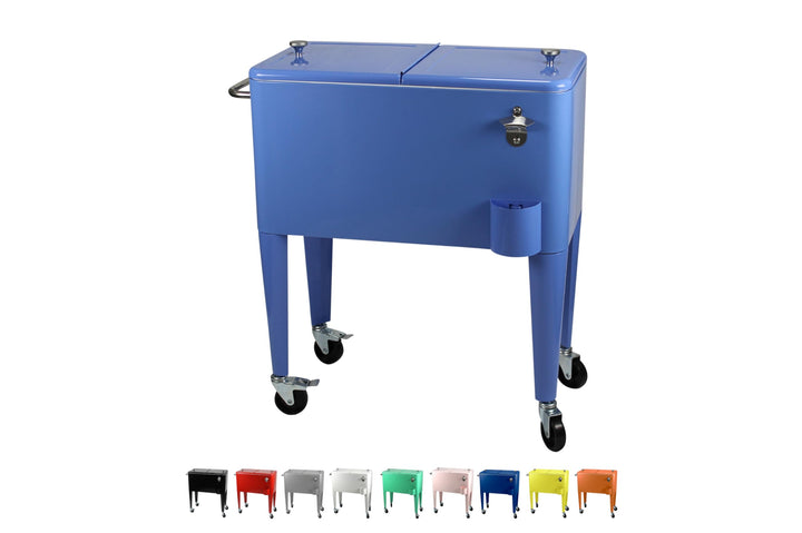Kailua Cooler - Kühlbox, Kühlwagen, Getränkekühler Himmelblau, Himmelblau