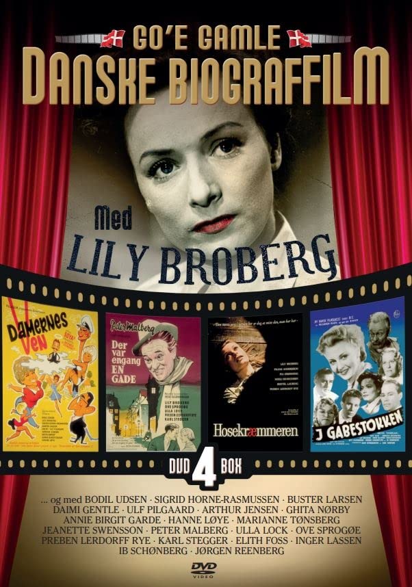 Lily Broberg - Go'e Gamle Danske Biograffilm (4 Scheiben)