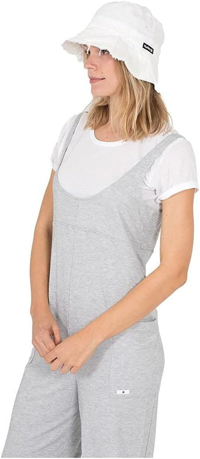 Hurley Damen W Rib Jumpsuit Trainingshosen L Grey Heather, L Grey Heather