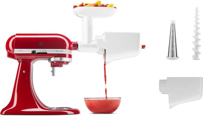 KitchenAid Fleischwolf und Püriervorsatz 5KSMFVSFGA, Stahl, Fleischwolf und Püriervorsatz