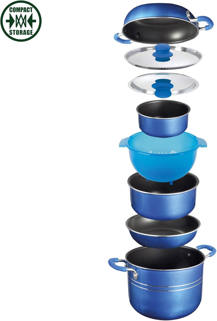 Brunner Campingbedarf Topfset, 27441 STANDARD Multicolor, STANDARD Multicolor