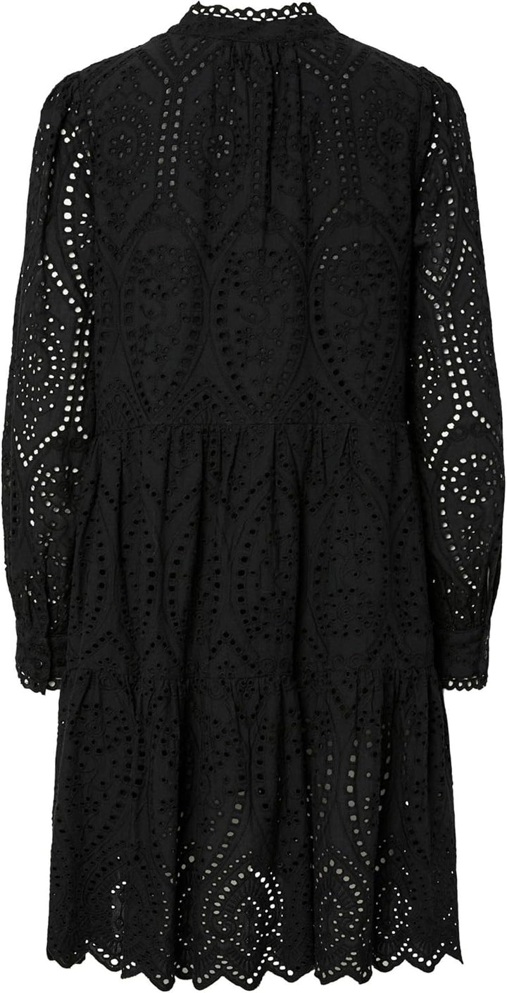 YAS Damen Yasholi Ls Dress S. Noos Kleid M Schwarz, M Schwarz