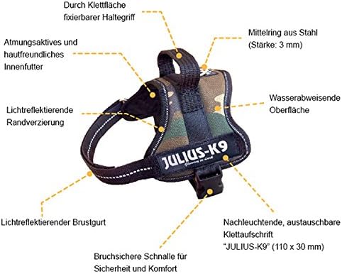 K9 Powergeschirr, Grösse: S/Mini, Blau S/Mini Blau, S/Mini Blau
