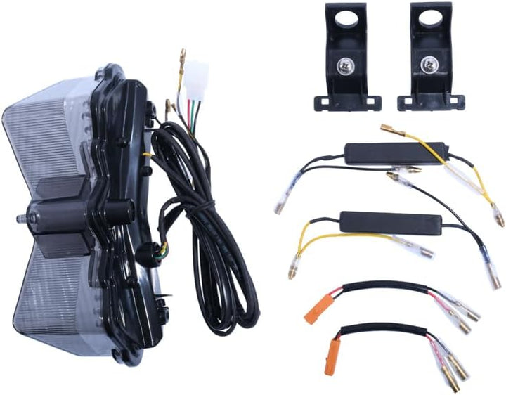 aVDB-moto LED Bremslicht/Rücklicht kompatibel mit KAWASAKI Z1000 Z-1000 2003-2006 Plug & Play mit in