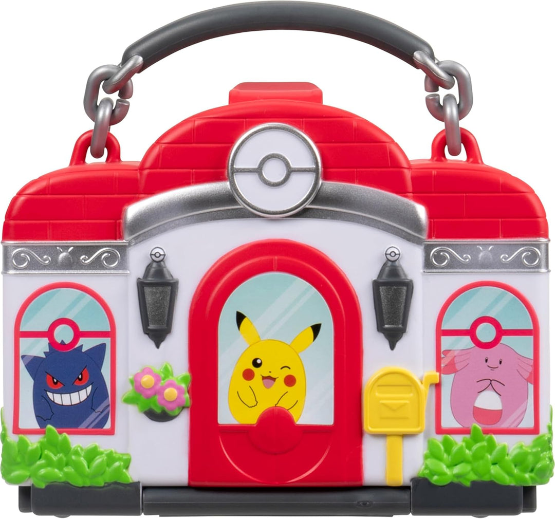 Squish-a-longs SQAL0071 - Pokémon Center Spielset - Sammeln, Tauschen, Spielen