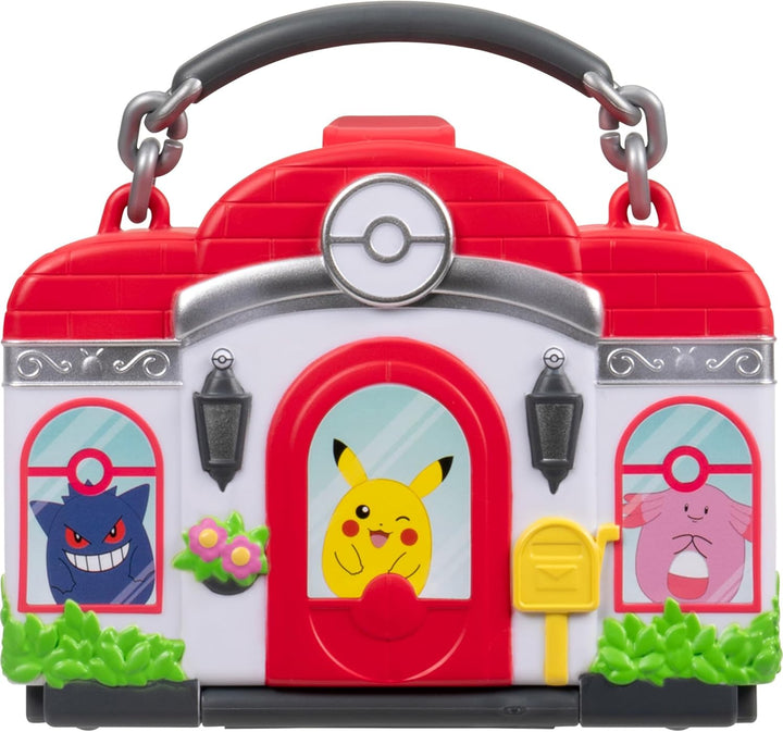 Squish-a-longs SQAL0071 - Pokémon Center Spielset - Sammeln, Tauschen, Spielen