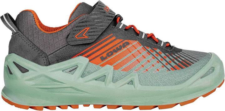 LOWA Halbschuh Merger GTX JUNIOR VCR LO 23 EU Arktis Flame, 23 EU Arktis Flame