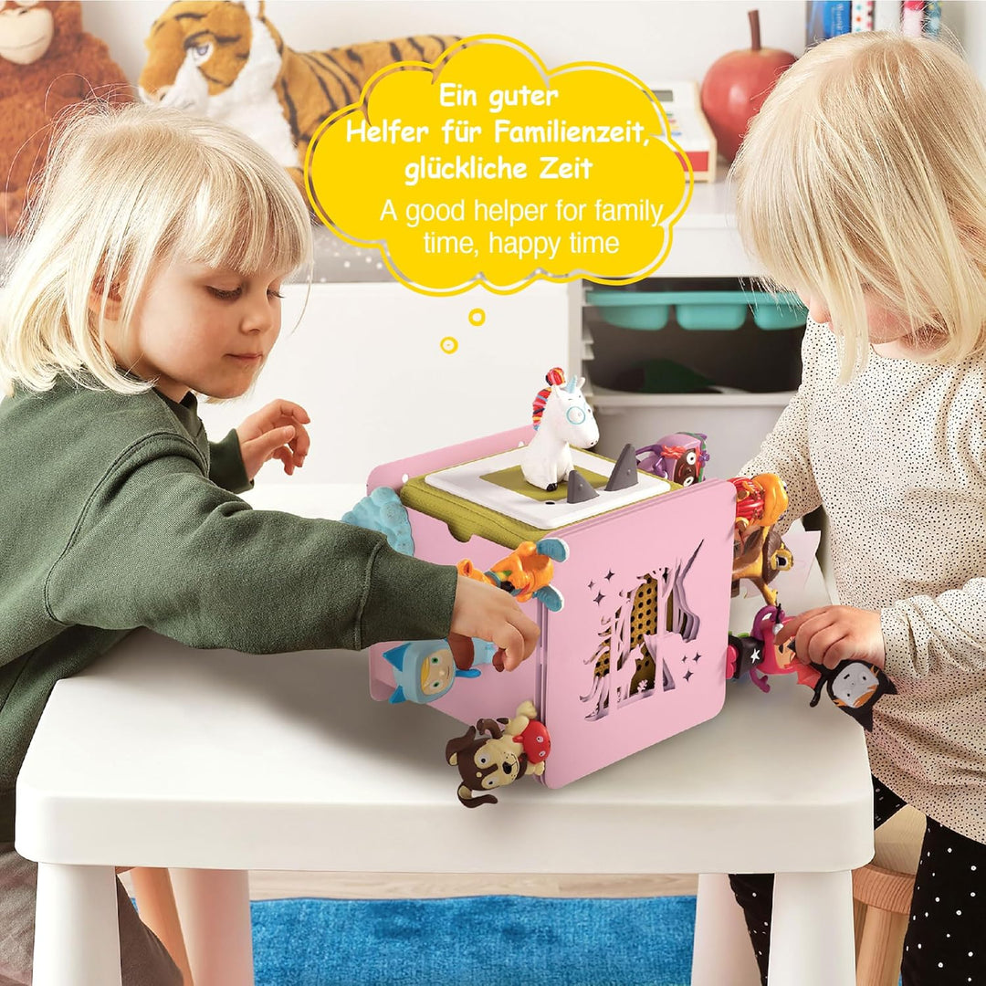 Metall Tonie Regal vollständig magnetisches Toniebox Regal Tonie aufbewahrung für bis zu 25-40 Figur