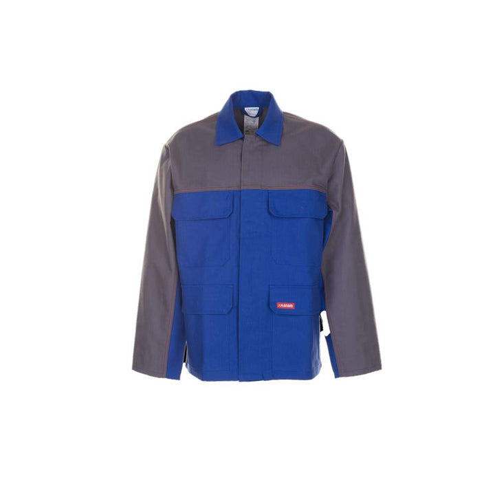 Planam Grösse 62 Herren Major Protect Jacke 1-lagig kornblau grau Modell 5200 Kornblau/Grau 62, Korn