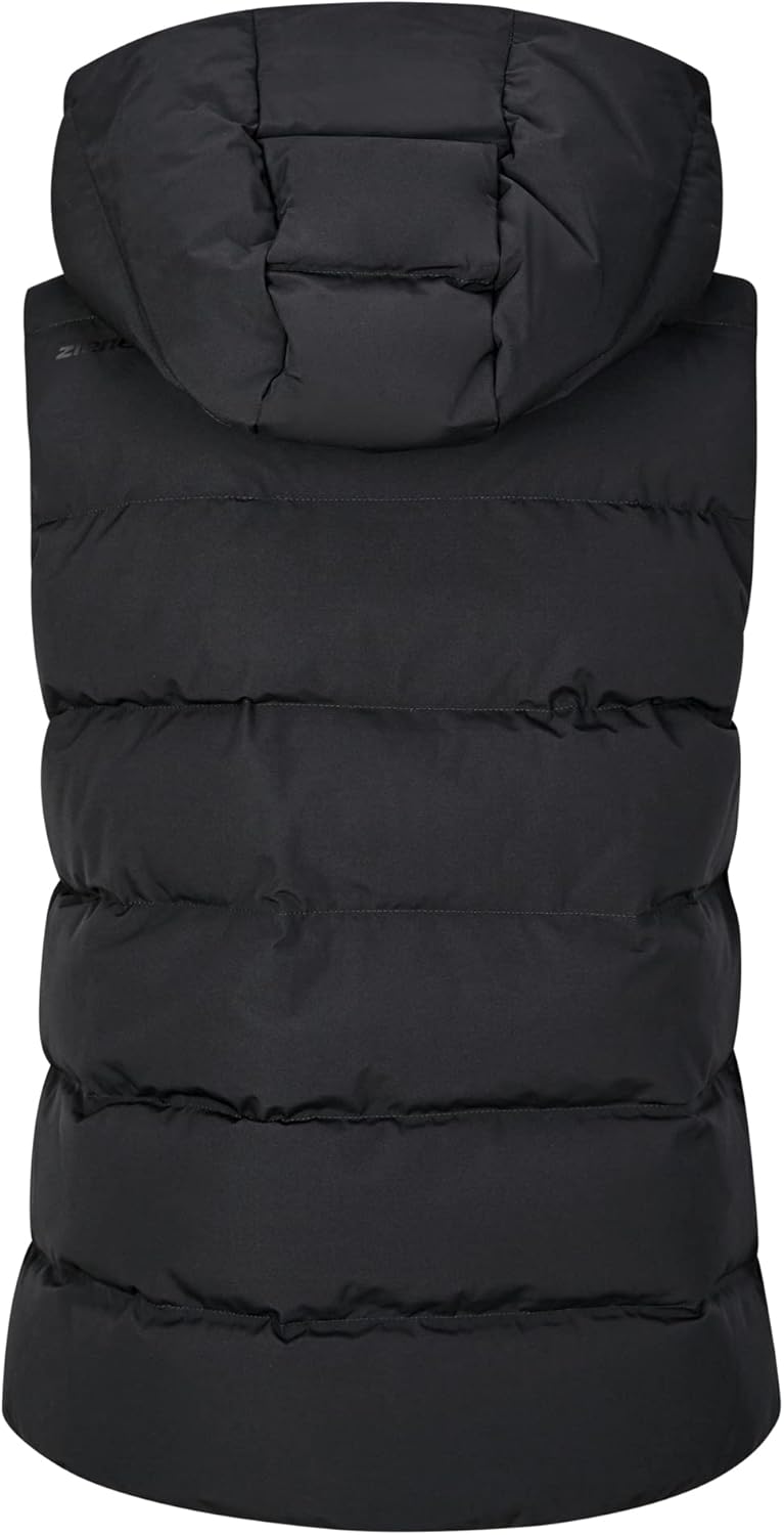 Ziener Damen Tulja Weste Freizeit, Sport | Micro Down, warm, modisch (1er Pack) 34 Schwarz