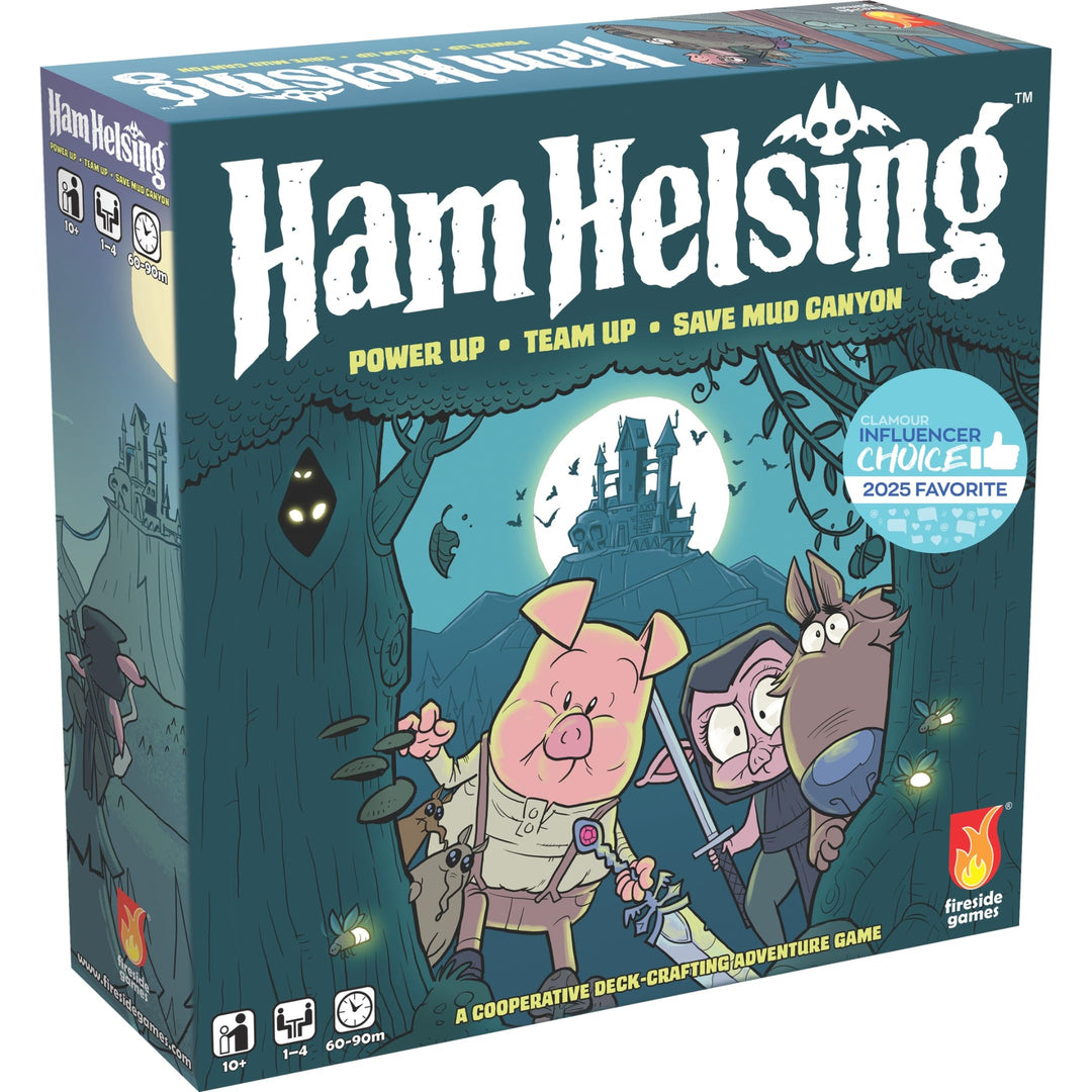Fireside Games | Ham Helsing | Kooperatives Deck Crafting Abenteuer Mit Transparenten Upgrades Schur