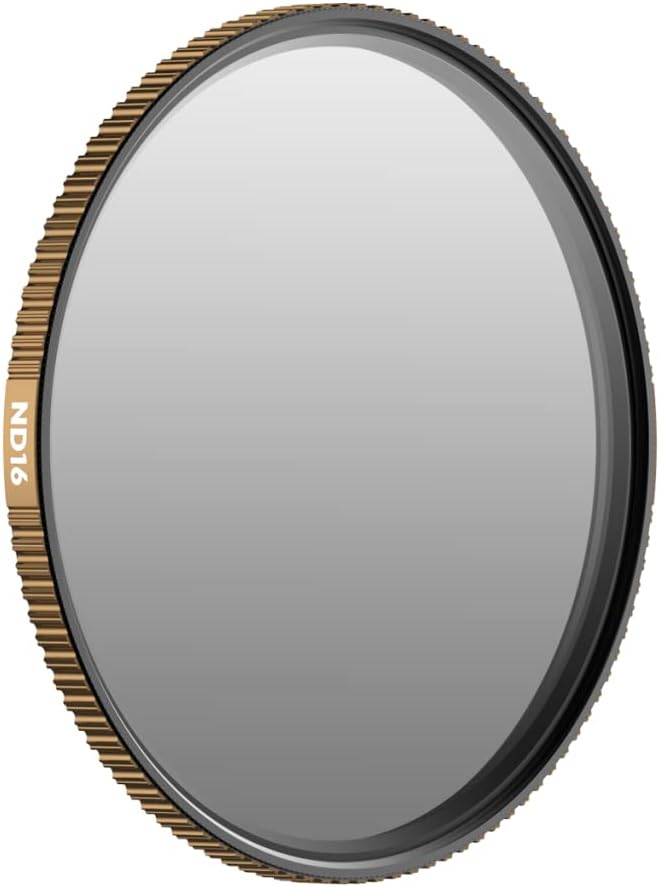 PolarPro - Quartzline - Neutrale Dichte - ND16-67 mm - Perfekte Farbneutralität - Messingrahmen - Kr