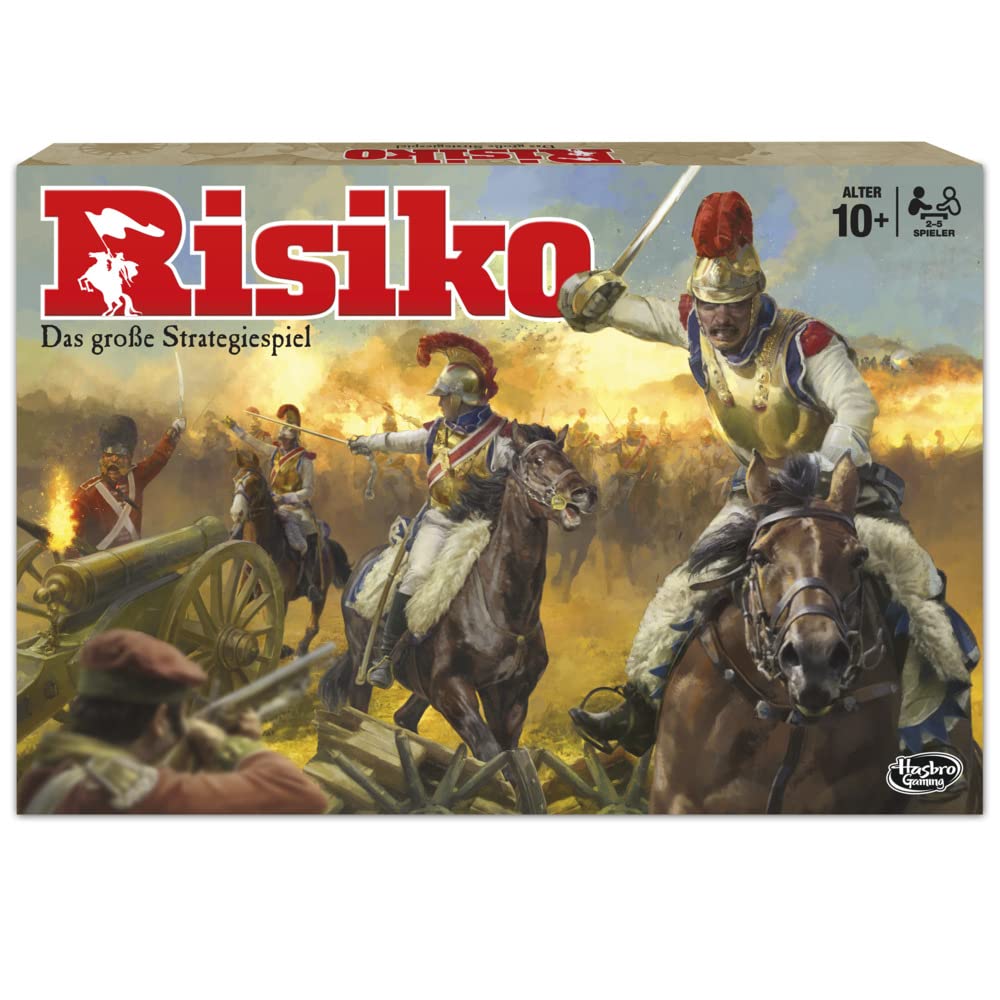 Risiko - Das Strategiespiel, Brettspiel für die ganze Familie, spannendes Gesellschaftsspiel, für Ki