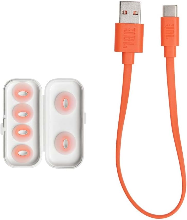 JBL Tune Flex TWS – Wasserdichte, True-Wireless In-Ear-Kopfhörer mit Noise-Cancelling in Weiss – Mit