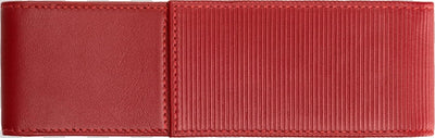 Lamy A315 Lederwaren Hochwertiges Nappaleder-Etui 859 in der Farbe Rot Für zwei Schreibgeräte A315-