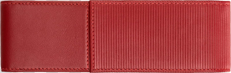 Lamy A315 Lederwaren Hochwertiges Nappaleder-Etui 859 in der Farbe Rot Für zwei Schreibgeräte A315-