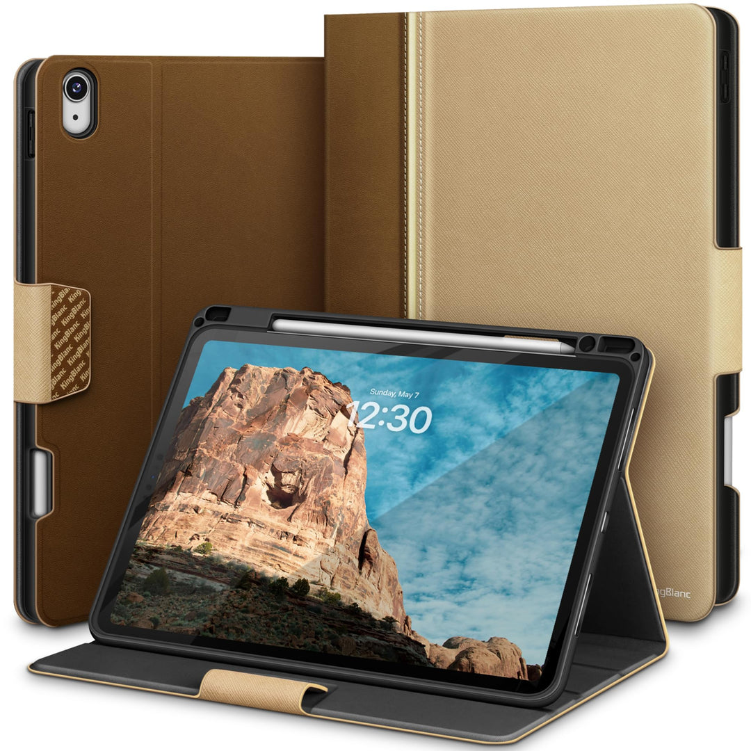 KingBlanc Hülle für iPad Air 11 Zoll 2024, Air 5. Generation 2022 & Air 4. Gen 2020 10,9 Zoll mit St