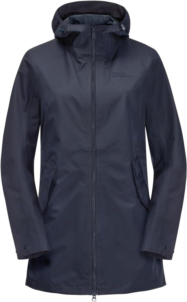 Jack Wolfskin Damen Dakar Parka, Nacht Blau