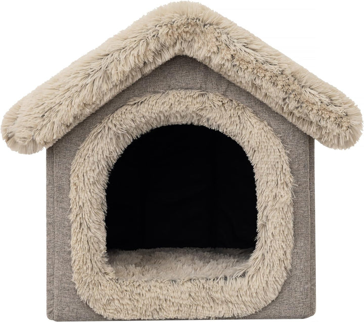 DOGGY Hundehütte Katzenhütte Hundehöhle Hundehaus Katzenhaus Hütte Höhle Hundekissen Katzenkissen Ha