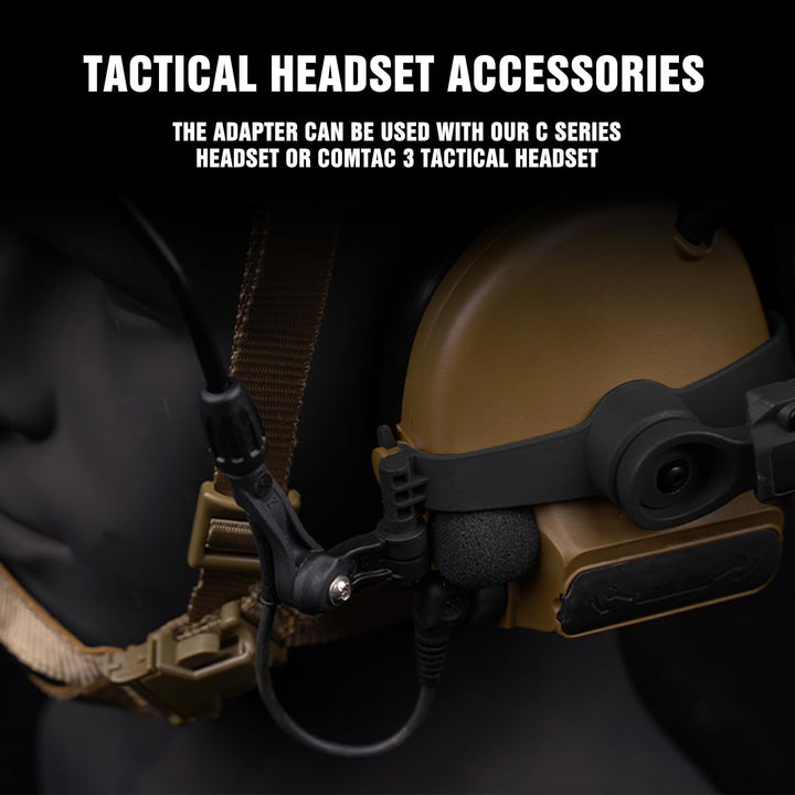 Schnellhelm ARC Rail Adapter COMTAC3 Taktische Tonabnehmer Headset Suspension Kopfhörer Halterung Mu