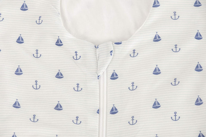 Träumeland Sommerschlafsack LIEBMICH aus Tencel, Design Anker, mit Naturfaser Tencel gegen Schwitzen