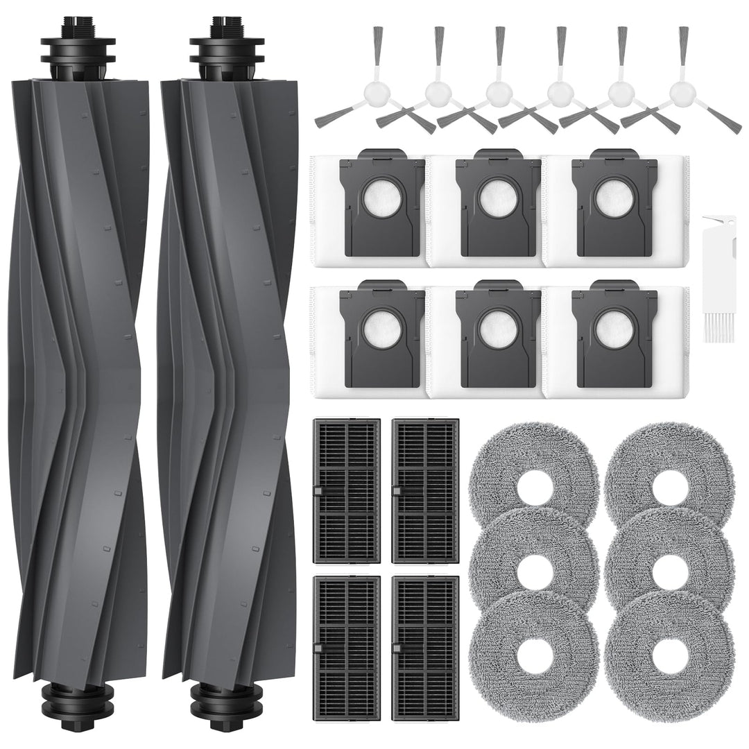 25 Stück Zubehör für Dreame L10s Ultra Gen 2 / L10s Pro Ultra Heat / L40 Ultra AE/ X30 Ultra/Mova E3