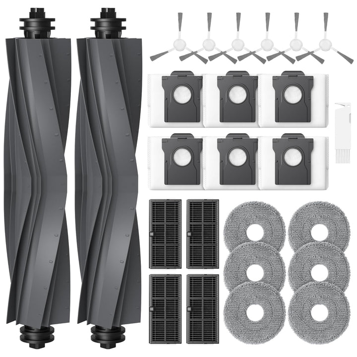 25 Stück Zubehör für Dreame L10s Ultra Gen 2 / L10s Pro Ultra Heat / L40 Ultra AE/ X30 Ultra/Mova E3
