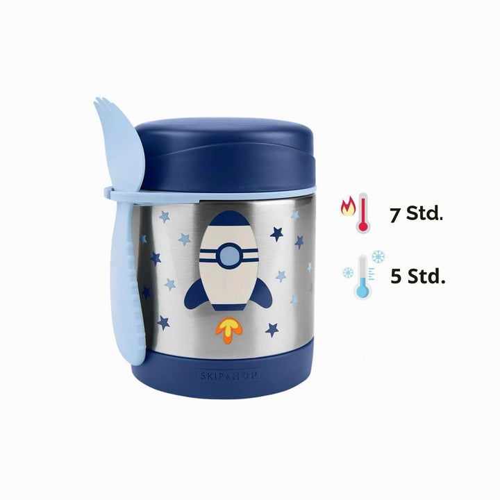 Skip Hop Isoliertes Babynahrungsglas, Funken, Rakete