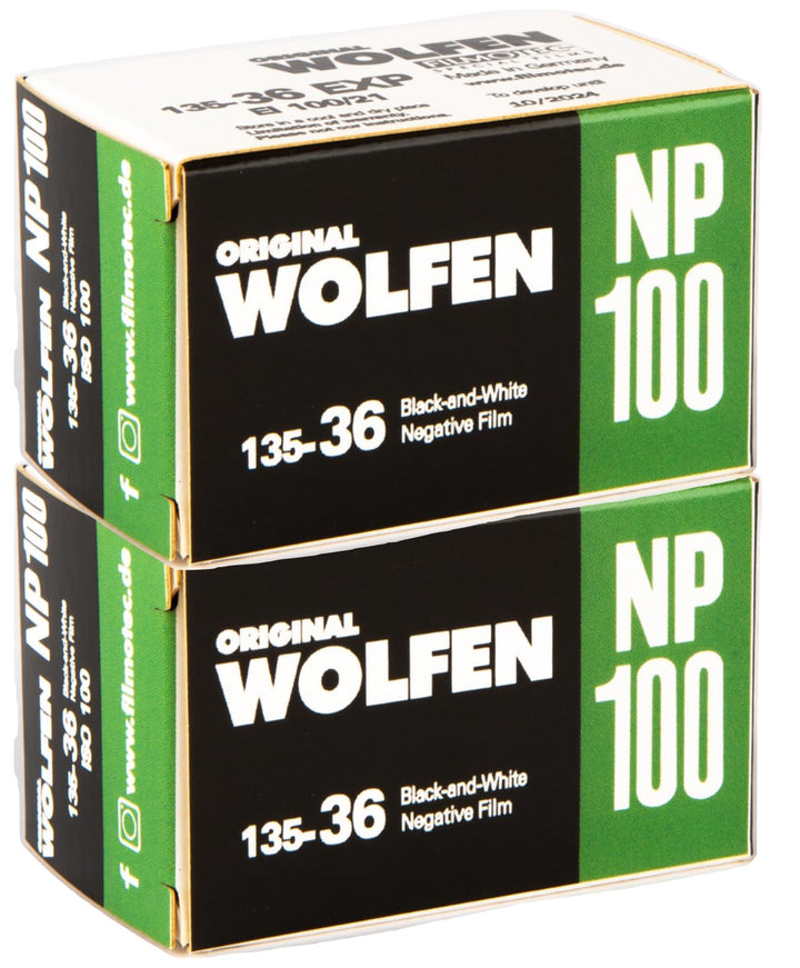 original WOLFEN (ORWO) NP100 schwarz/weiss Kleinbildfilm im Doppel Pack 2x36 Aufnahmen/Made in Germa