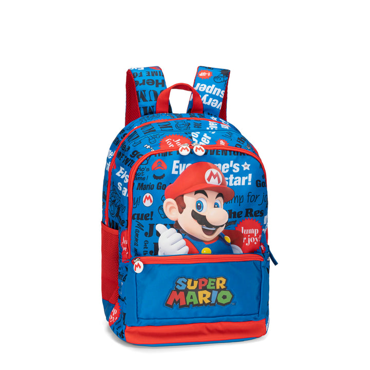 Franco Cosimo Panini Unisex Kinder Zaino Scuola Schulrucksack (1er Pack), Blau