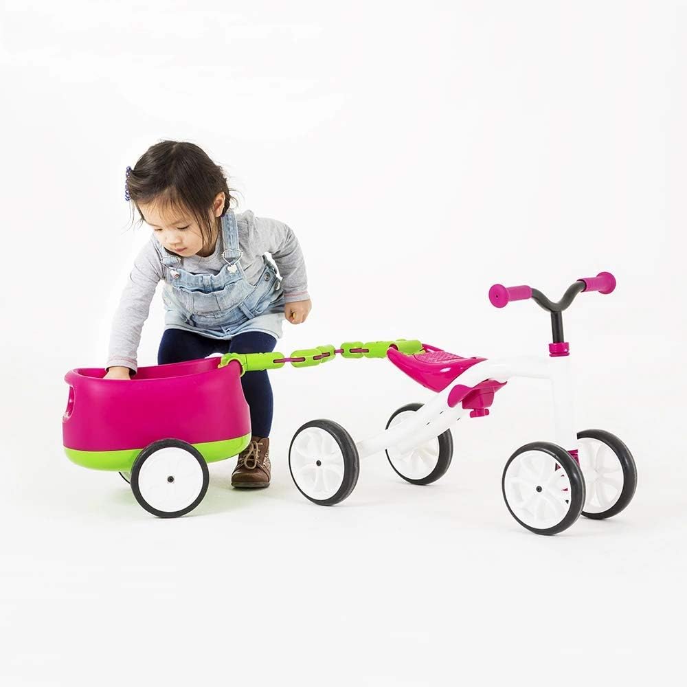 Chillafish CPQT01BLU Quadie + Trailie Cookie, Blau Quadie mit Trailie Blau, Quadie mit Trailie Blau