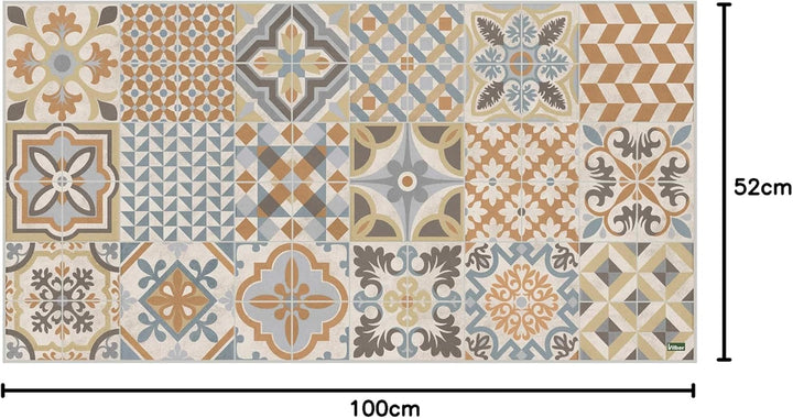 vilber, Vinylteppich, Toledo DU 04 52 X 100 x 0.22 cm Braun-04 52 x 100 x 0.22 cm, Braun-04 52 x 100