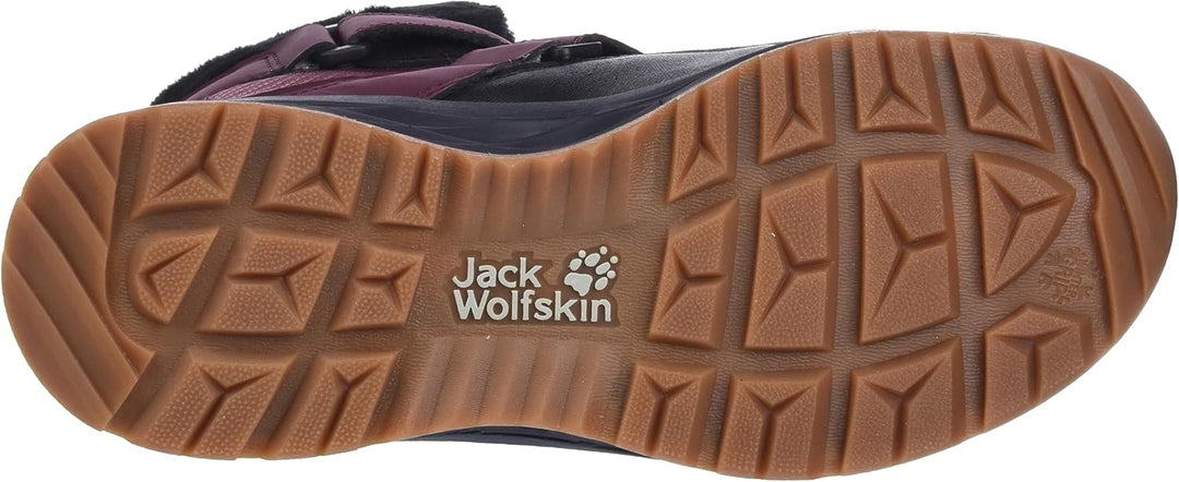 Jack Wolfskin Unisex Kinder Polar Wolf Texapore Mid Vc K Schneestiefel 33 EU Boysenberry, 33 EU Boys