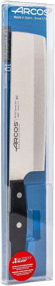 ARCOS Universal Usuba oder Asiatisches Messer mit 175mm zum Schneiden von Gemüse, Japanisches Messer