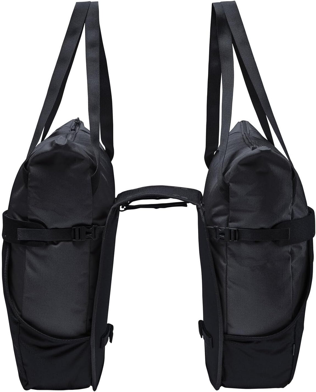 VAUDE Fahrrad 2in1 Hinterradtasche und Einkaufstasche TwinShopper, abnehmbare Einkaufstaschen, 44 Li