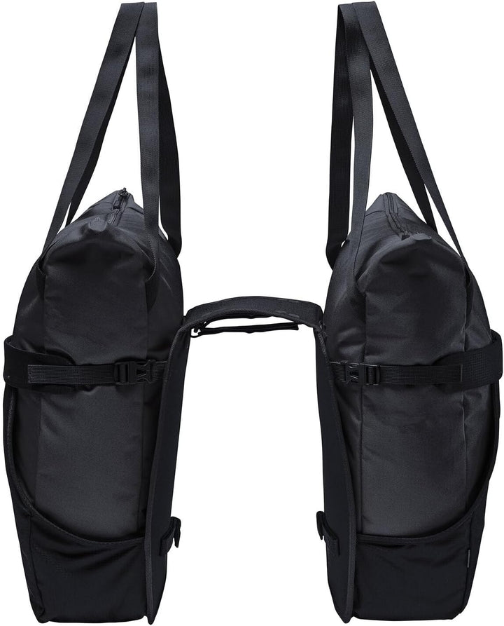 VAUDE Fahrrad 2in1 Hinterradtasche und Einkaufstasche TwinShopper, abnehmbare Einkaufstaschen, 44 Li