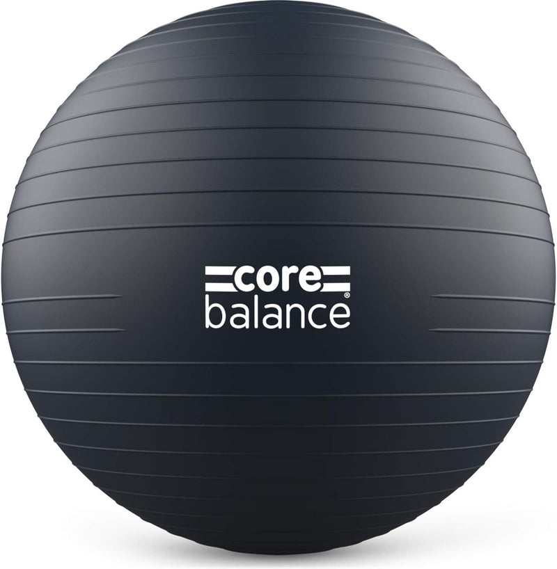 Core Balance, berstsicherer Gymnastikball - für Fitness Yoga Schwangerschaft - 55cm 65cm 75cm 85cm -