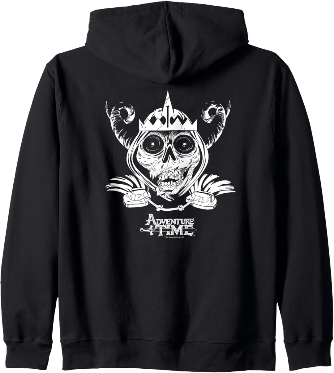 Adventure Time Skull Face Kapuzenjacke