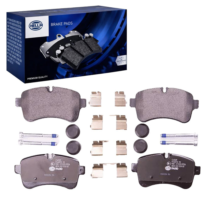 HELLA PAGID 8DB 355 005-551 Bremsbelagsatz - C6029 - Dicke/Stärke: 21mm - Bremssystem: Brembo - für