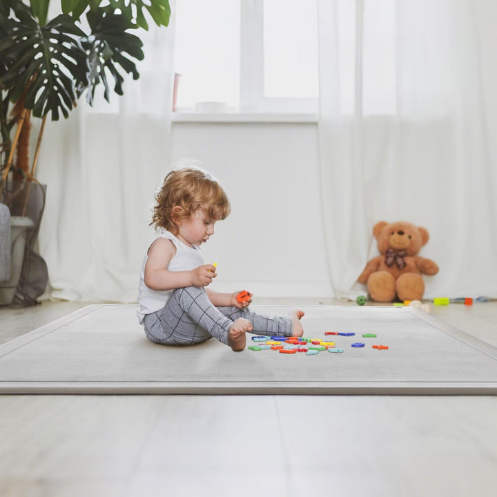 Verdickung Korallen Samt Teppich Kinder Krabbeldecke Weiche Tatami Teppiche Kinder rutschfeste Vergr
