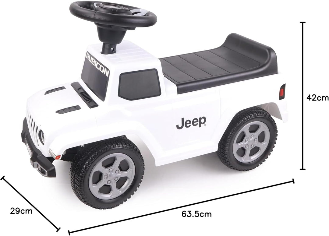 TURBO CHALLENGE - Jeep Gladiator Rubicon - Lauflernhilfe - 119664 - Freilauf - Weiss - Max. 25 kg -
