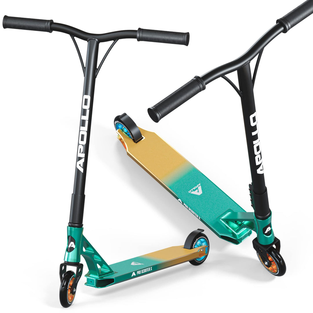 Apollo Stunt Scooter - Genesis Pro X Competition | High End Stuntscooter, ABEC 9 Kugellagern | Trick