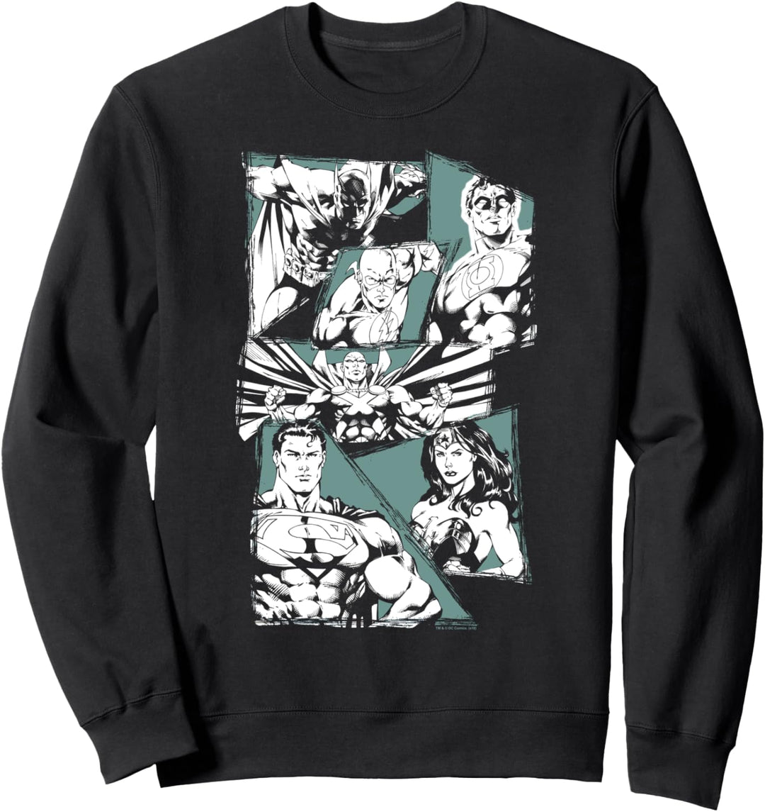 Justice League A Mighty League Sweatshirt