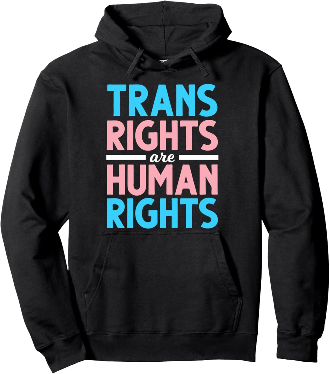 Trans Pride Menschenrechte Queer LGBTQ Transgender Pullover Hoodie