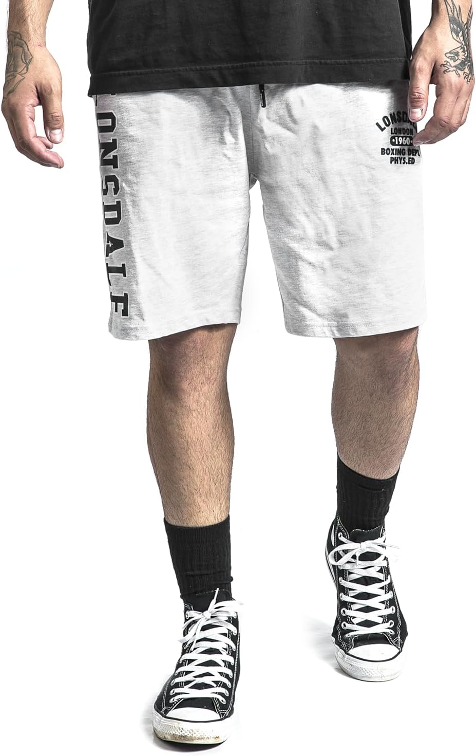 Lonsdale London Knutton Männer Short grau Sport, Streetwear XL Grau, XL Grau