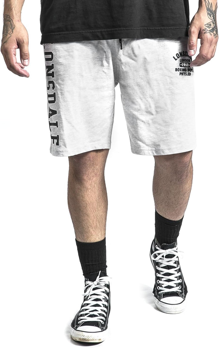Lonsdale London Knutton Männer Short grau Sport, Streetwear XL Grau, XL Grau