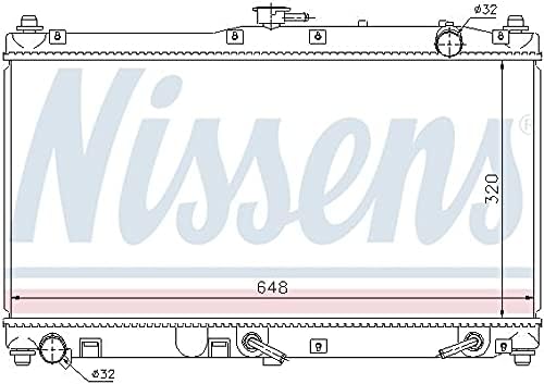 Nissens 62467 Kühler, Motorkühlung