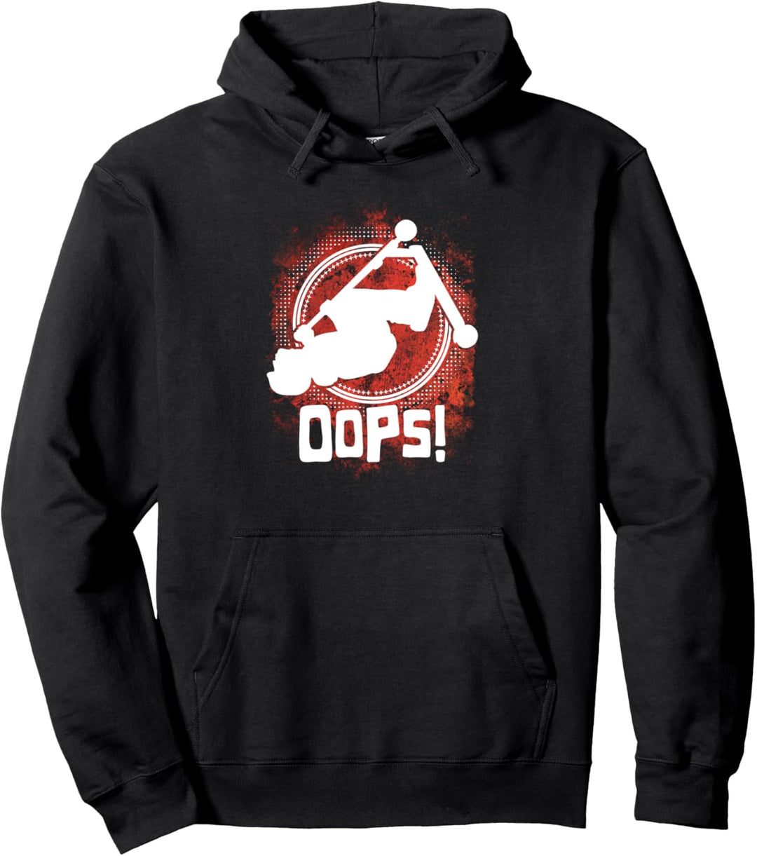 "OOPS!" | Tretroller Stunt Scooter Tricks Pullover Hoodie