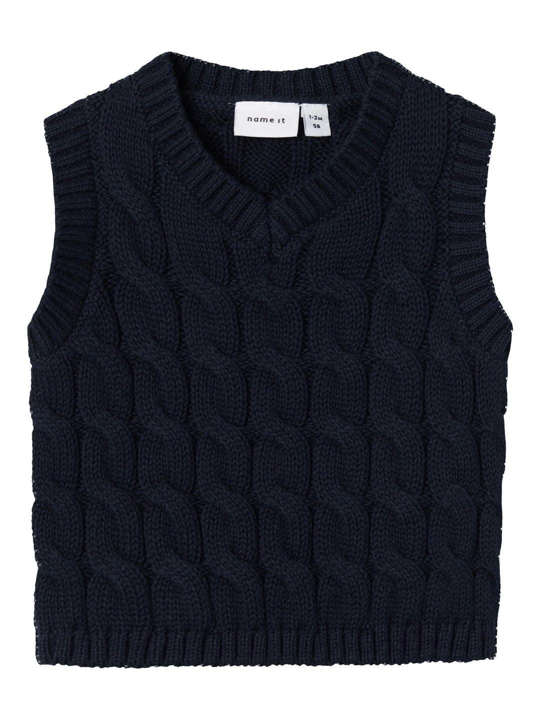 NAME IT boy Strickweste Regular Fit 50 Dark Sapphire, 50 Dark Sapphire
